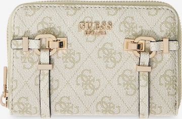 GUESS Wallet 'Leona' in Green: front