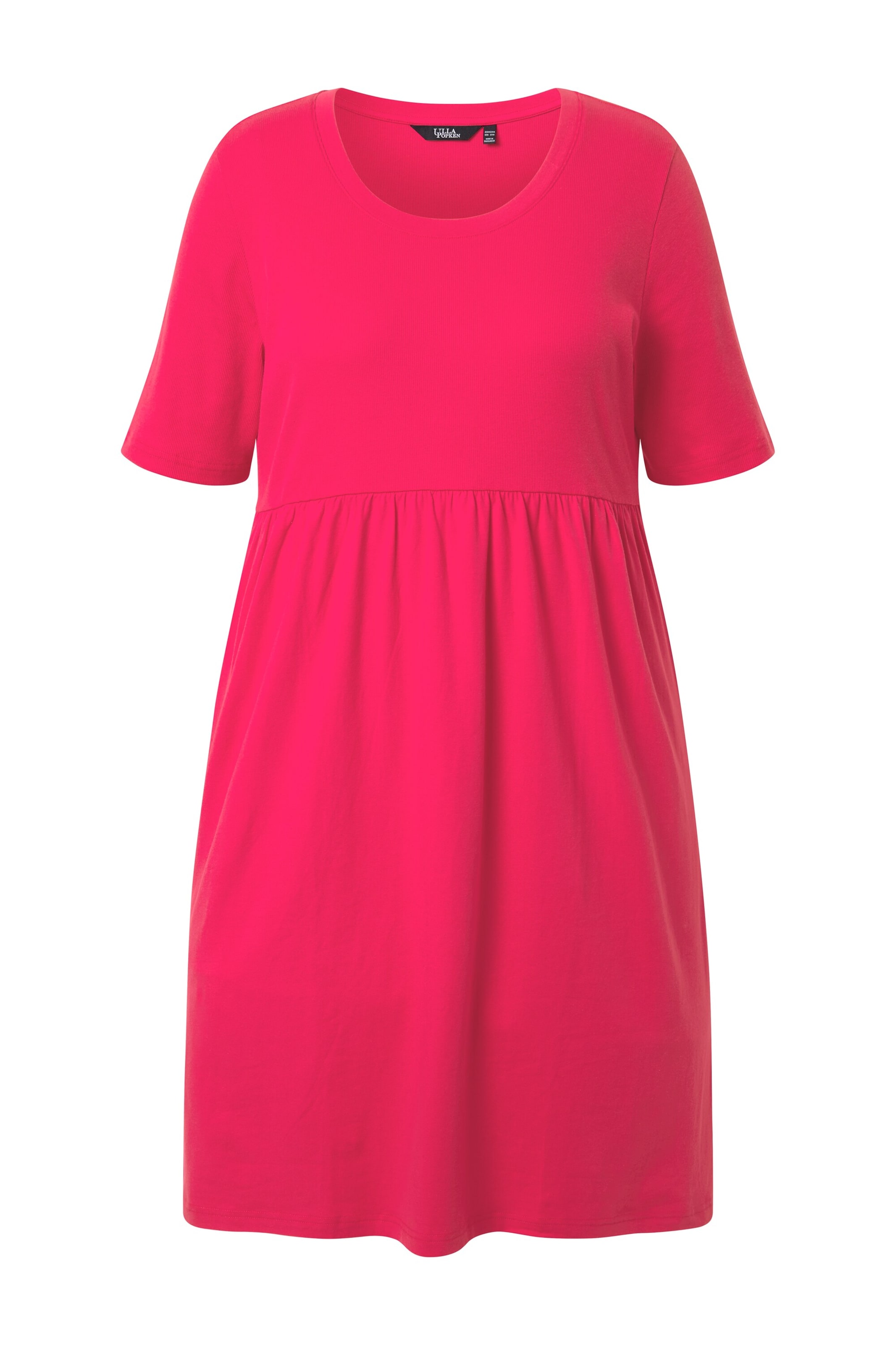 Ulla Popken Jurk in Rood: voorkant