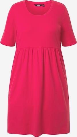 Ulla Popken Jurk in Rood: voorkant