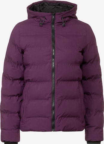 CECIL Between-Season Jacket in Purple: front