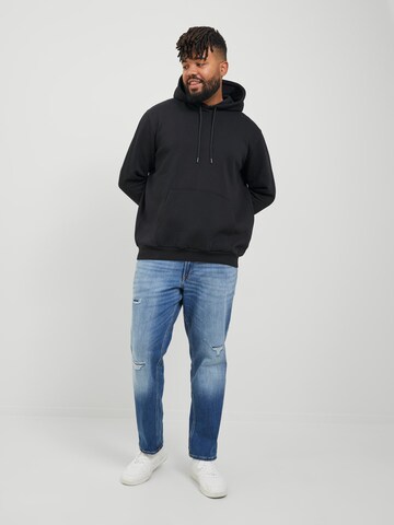 Jack & Jones Plus Mikina 'Bradley' – černá