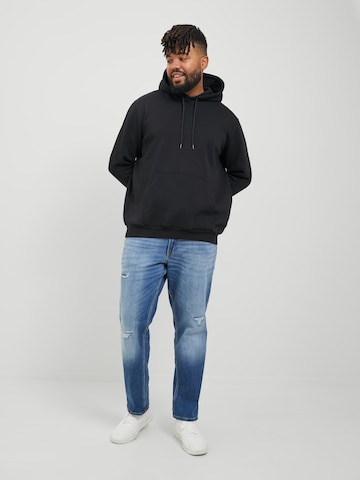 Jack & Jones Plus - Sudadera 'Bradley' en negro