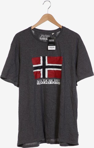 NAPAPIJRI Shirt in XXXL in Grey: front