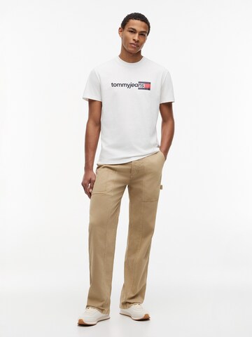 Tommy Jeans Paita 'ENTRY DNA' värissä valkoinen