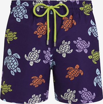 Vilebrequin Badeshorts in Lila: Vorderseite
