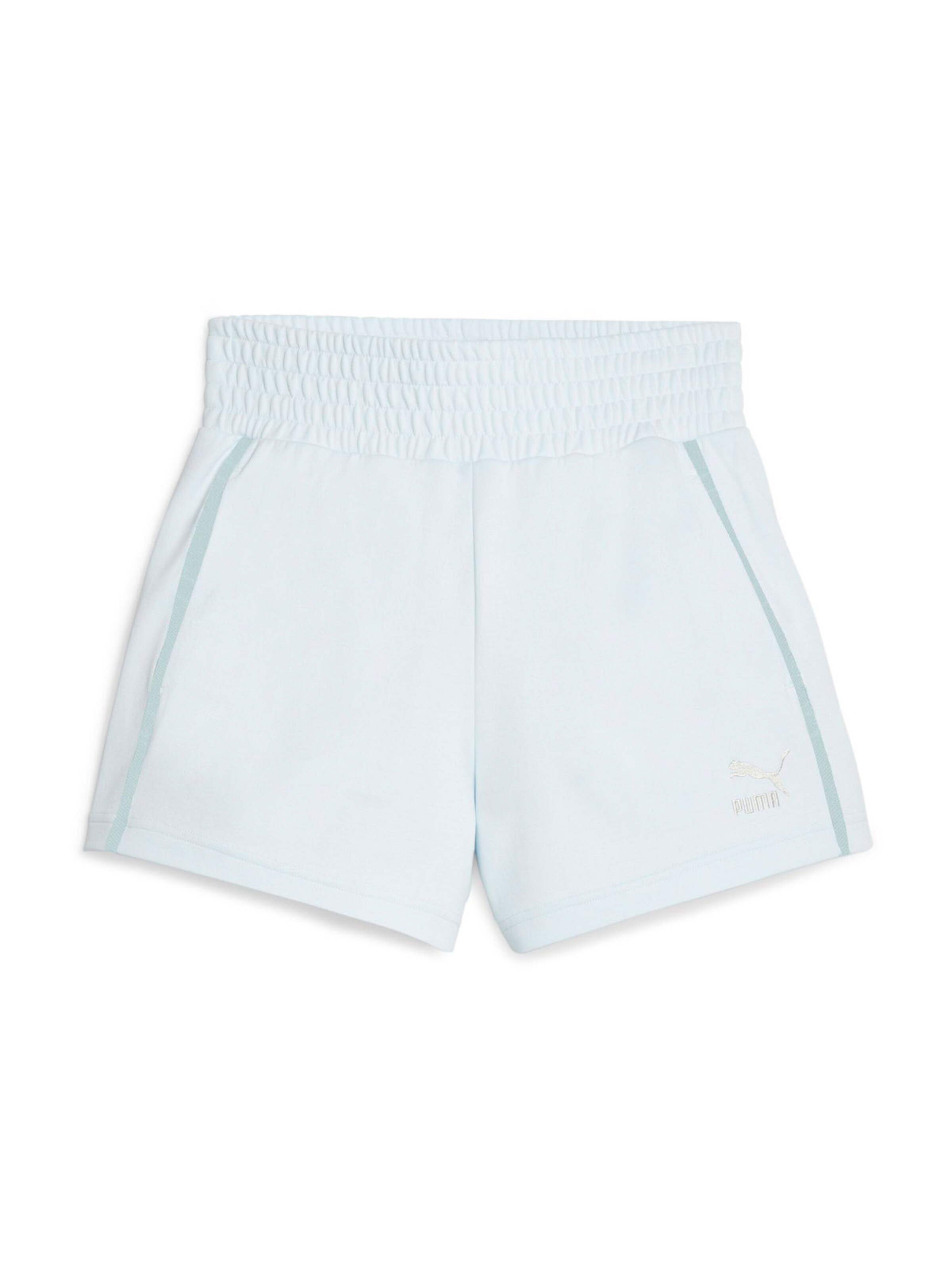PUMA Sportbyxa 'T7' i vit: framsida