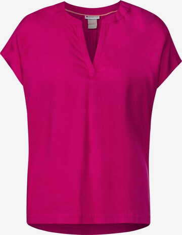 STREET ONE Blouse in Roze: voorkant