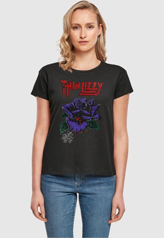 T-shirt 'Thin Lizzy - Rose' Merchcode en noir : devant