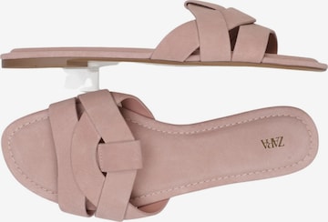 ZARA Sandals & High-Heeled Sandals in 39 in Pink: front
