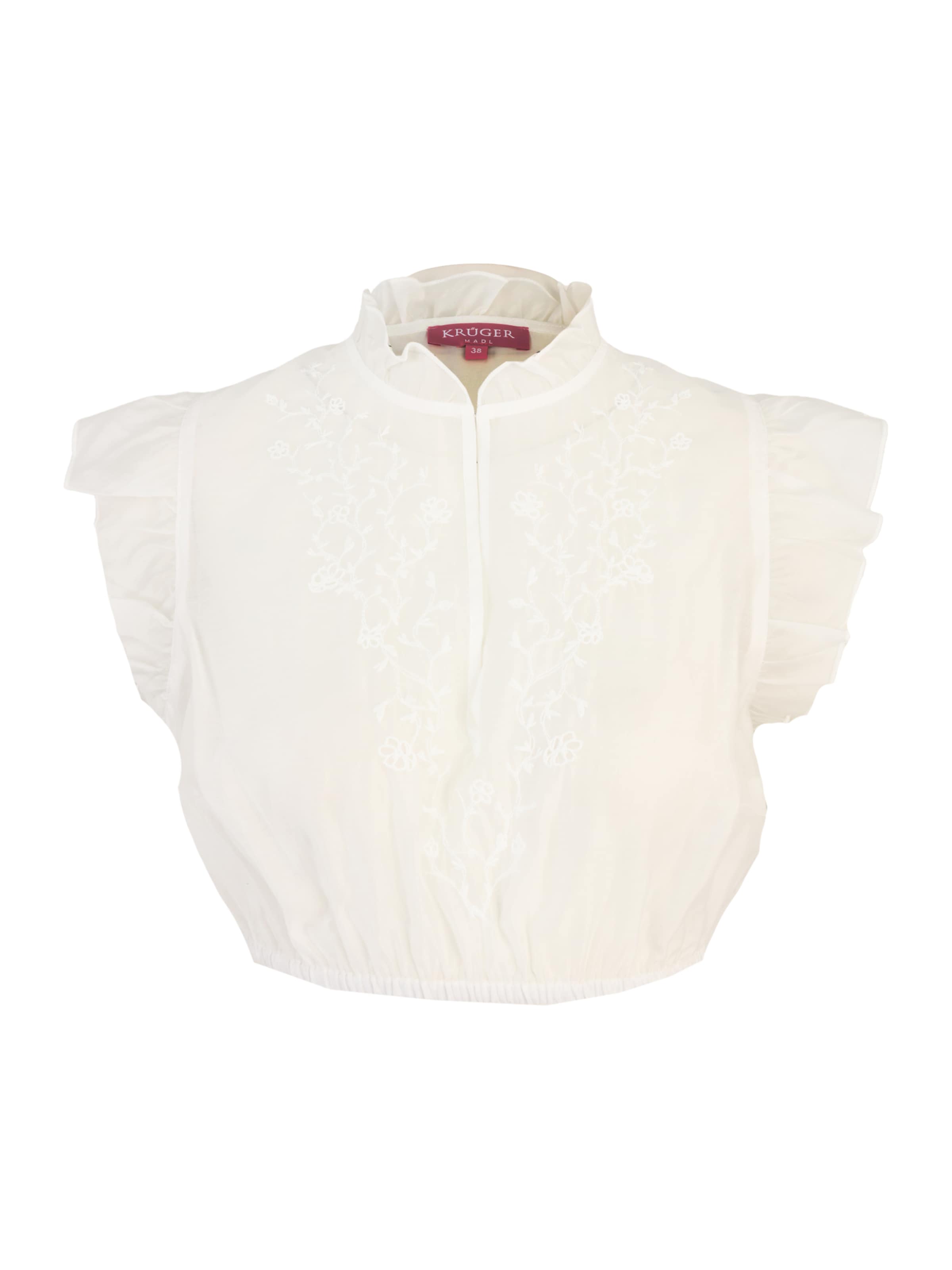 Krüger Madl Dirdnl-bluse i beige: forside