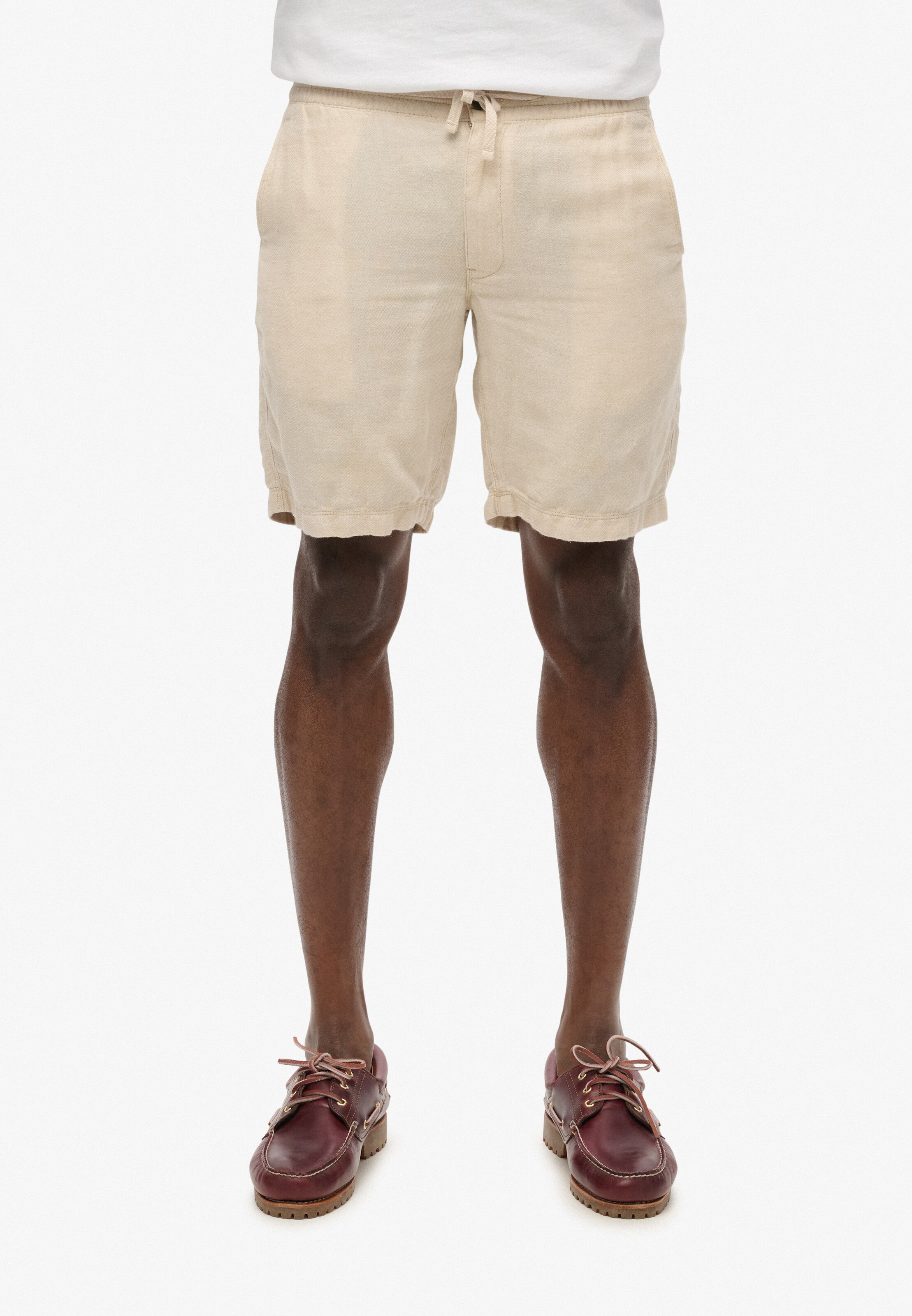 Superdry Regular Broek in Beige