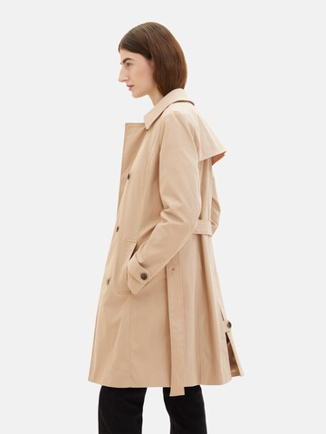 Manteau mi-saison TOM TAILOR en beige