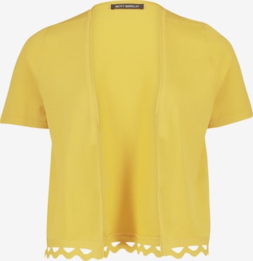 Betty Barclay Knit Cardigan in Yellow: front