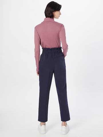 NEW LOOK Regular Pleat-Front Pants 'MILLY' in Blue