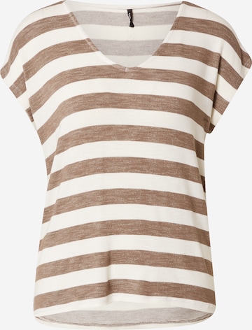 T-shirt ONLY en marron : devant