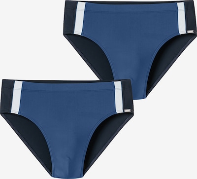 SCHIESSER Maillot de bain ' Ocean Swim ' en XXL en bleu / bleu nuit, Vue avec produit