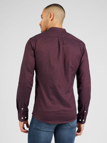 Slim fit Camicia di Lindbergh in rosso
