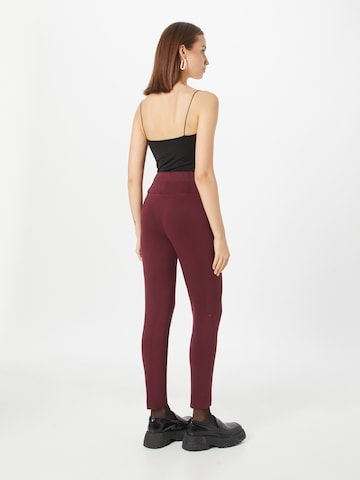 Skinny Pantalon TAIFUN en rouge