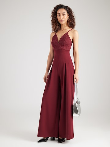 WAL G. Ολόσωμη φόρμα 'JACKIE' σε λιλά: μπροστά