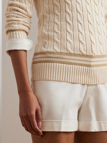 Lauren Ralph Lauren Πουλόβερ σε λευκό