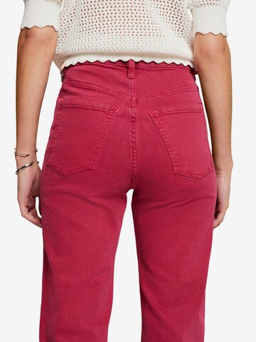ESPRIT Bootcut Jeans in Roze