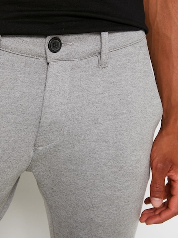 Denim Project Regular Pants ' Ponte ' in Grey