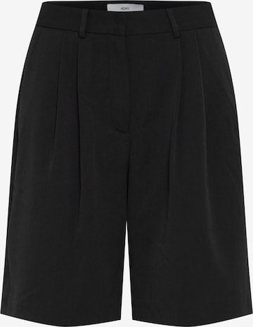 ICHI Shorts 'PIXI' in Schwarz: predná strana