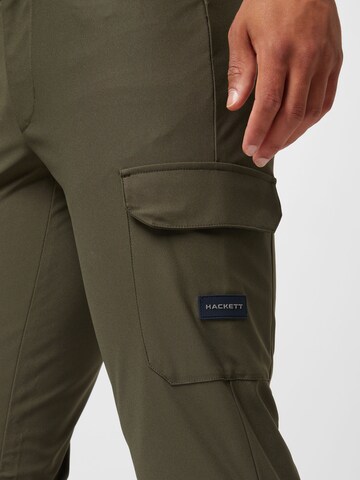 Hackett London - Slimfit Calças cargo em verde