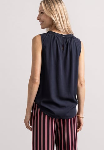 STREET ONE Bluse in Blau