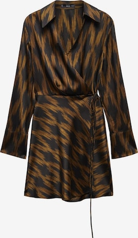 Robe 'Rombi' MANGO en noir : devant