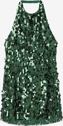 Pull&Bear Koktejl obleka | zelena barva, Prikaz izdelka