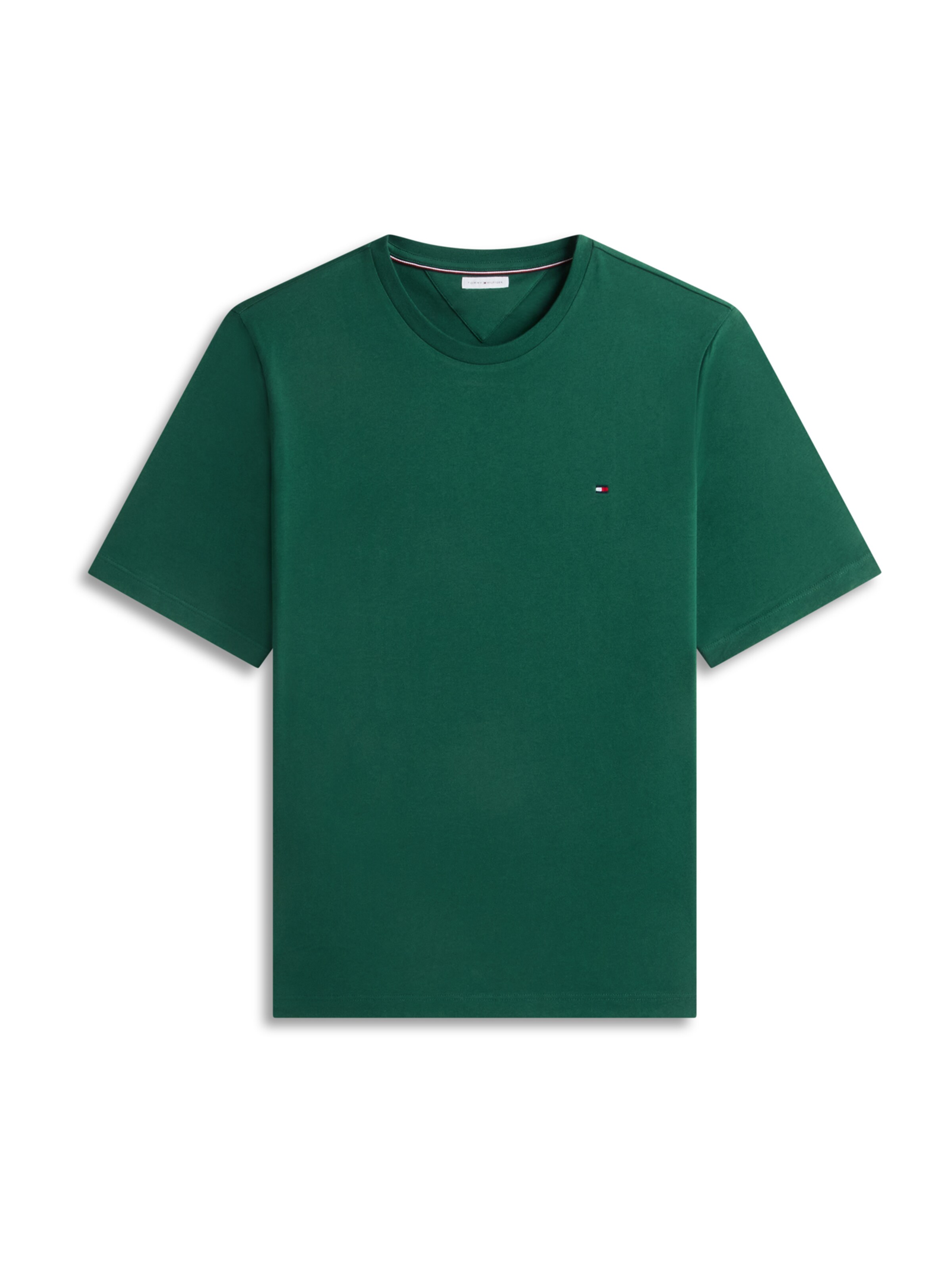 Tommy Hilfiger Big & Tall Koszulka 'ESS SEASONAL' w kolorze zielony: przód