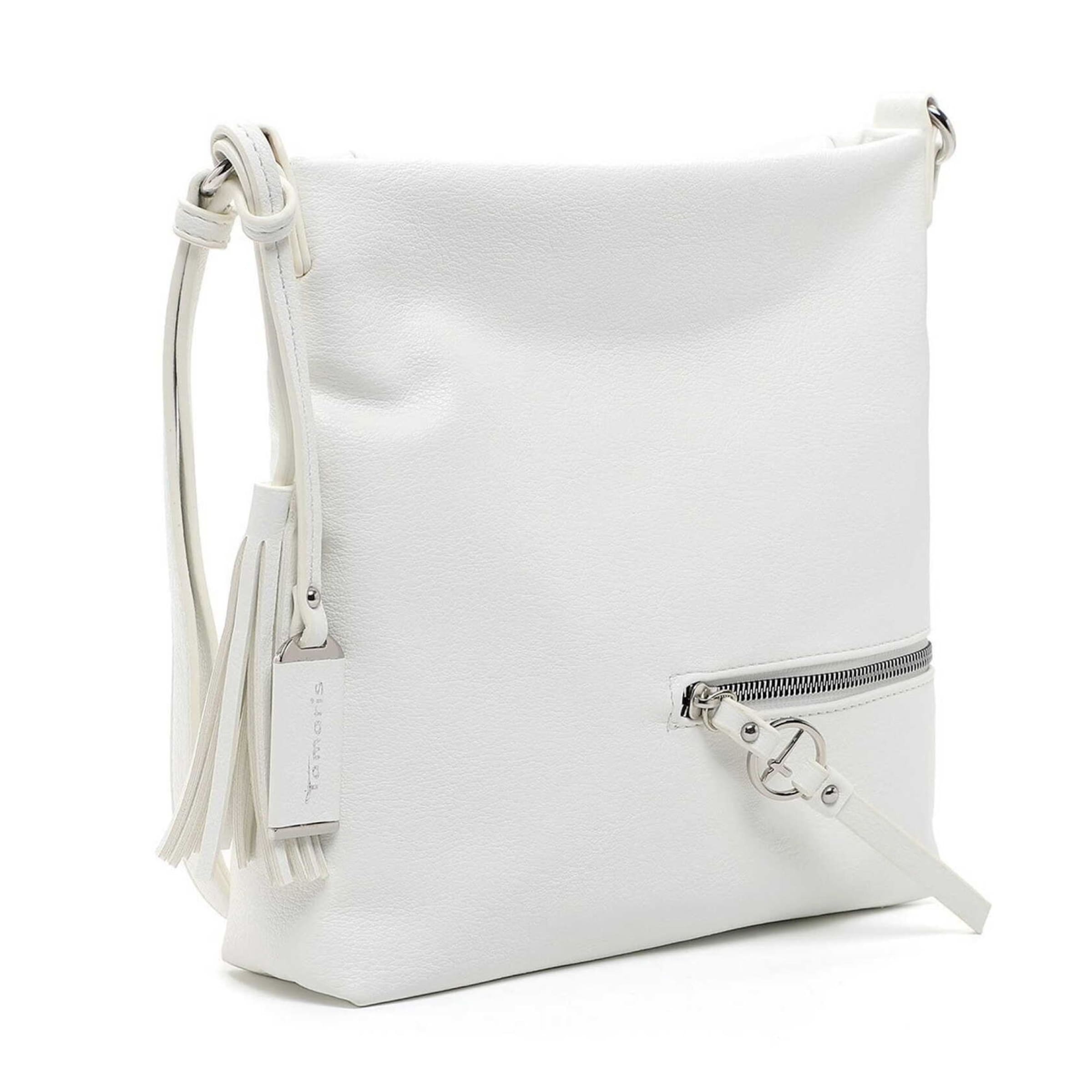 Tamaris Чанта за през рамо 'Nele' в бяло