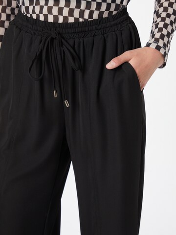 Wide Leg Pantalon 'Vagna' SISTERS POINT en noir