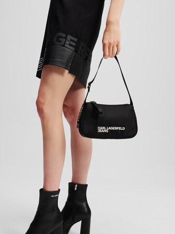 KARL LAGERFELD JEANS Handbag ' ESSENTIAL ' in Black: front