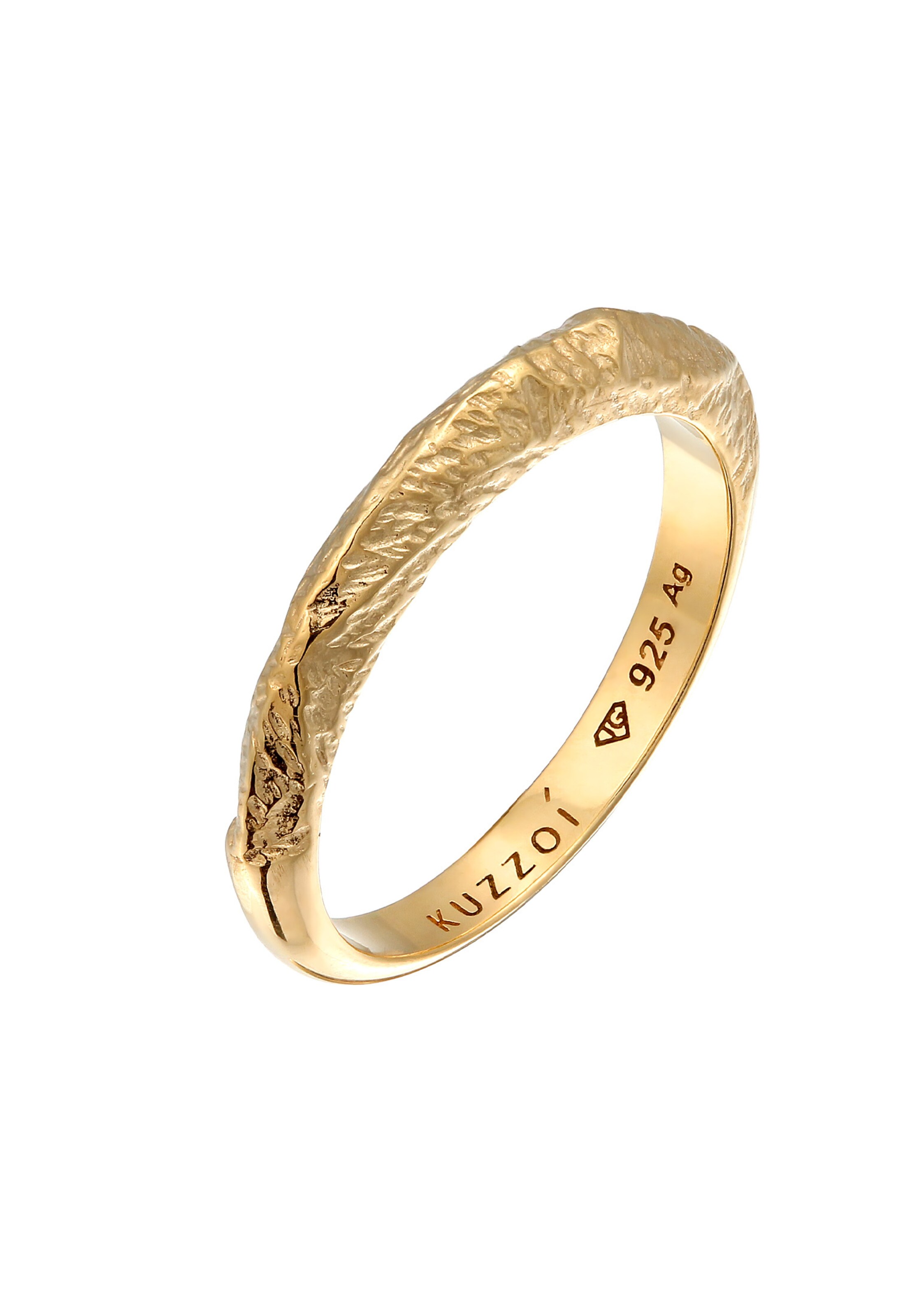 KUZZOI Ring in Goud: voorkant