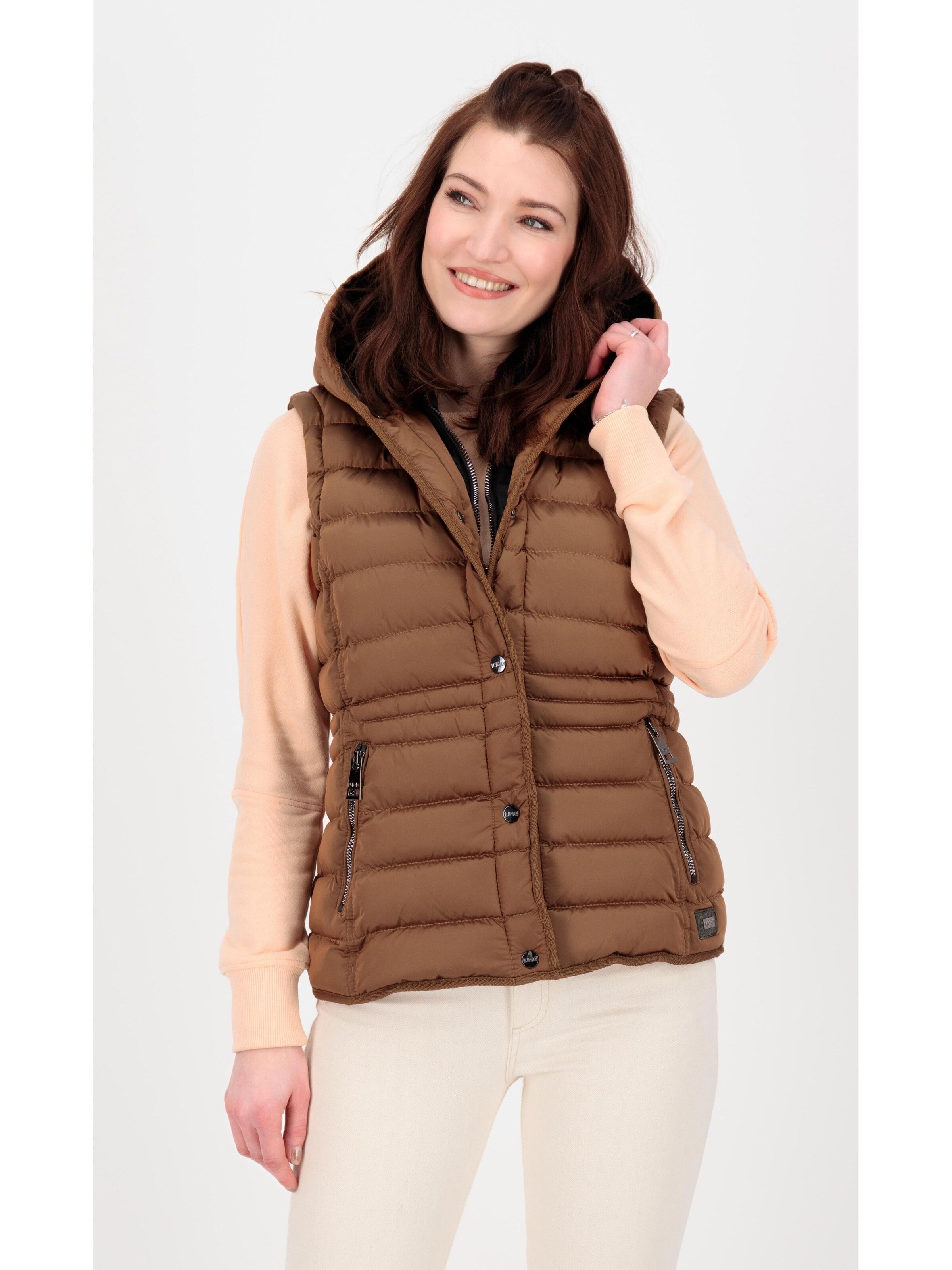 LPO Vest 'GIMOUR VAIL' in Brown: front