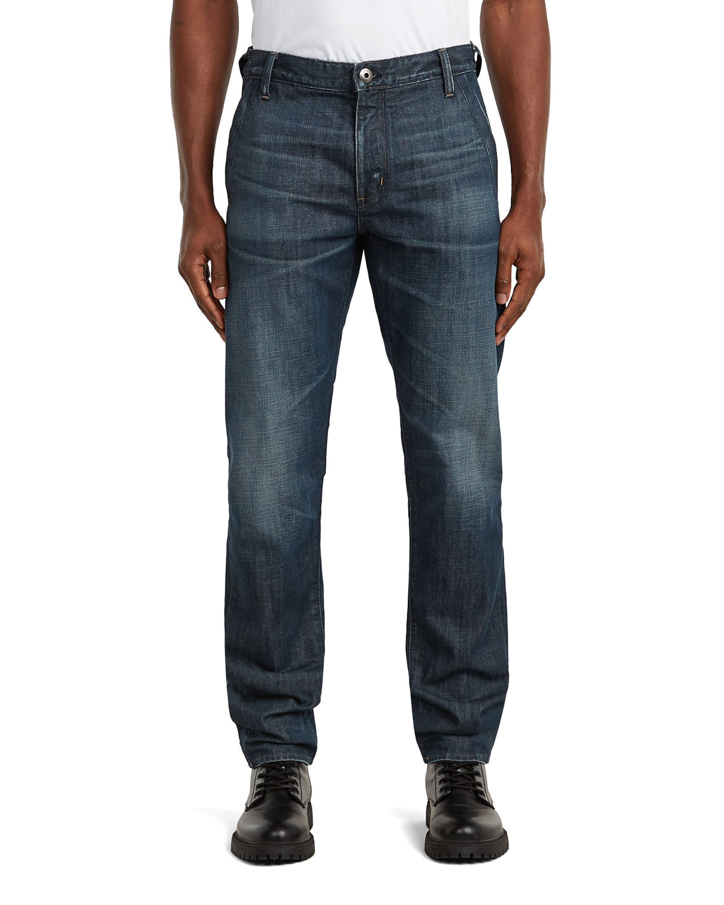 G-STAR Tapered Chino - 'Morry Tapered Chino' in Blau: Vorderseite