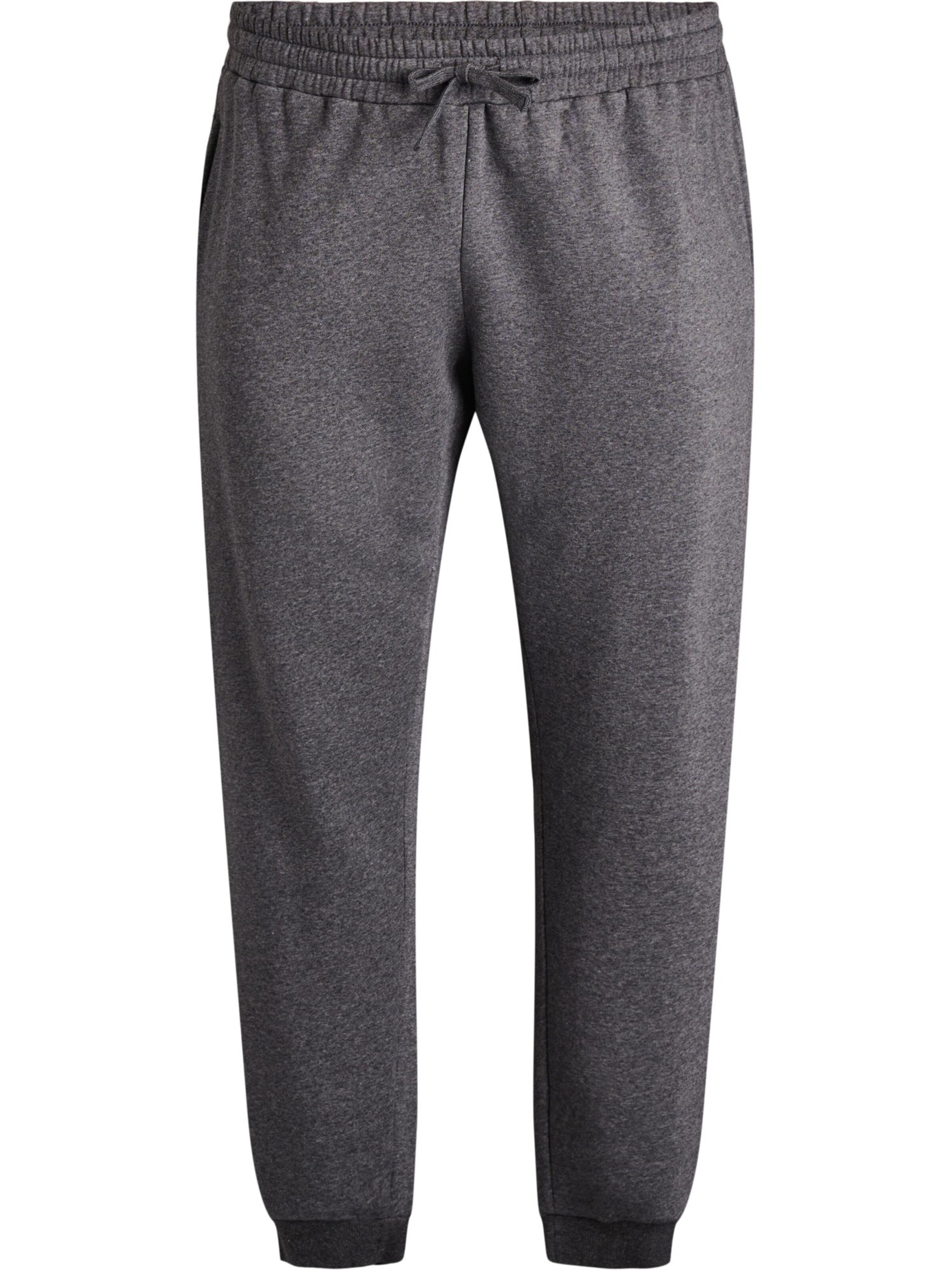 Zizzi Tapered Trousers 'Mrikke' in Grey: front