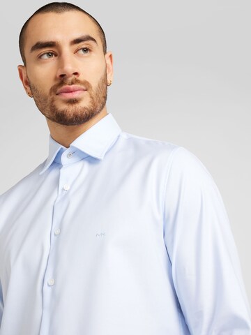 Slim fit Camicia di Michael Kors in blu