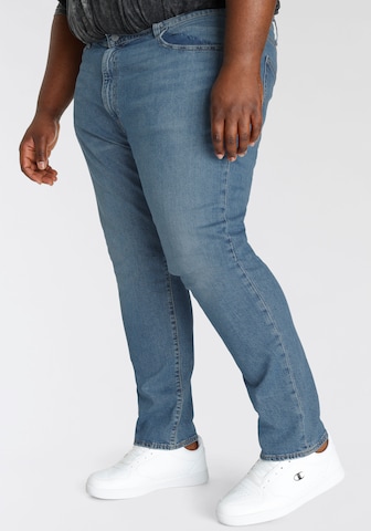 Levi's® Big & Tall Slimfit Jeans '512  Slim Taper B&T' in Blau: predná strana