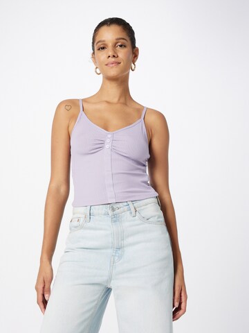 ABOUT YOU Top 'Avena' in Purple: front