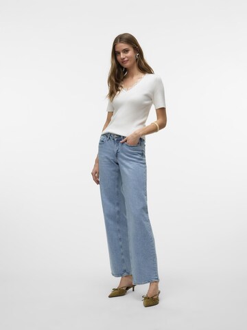 VERO MODA Trui 'VMVilja' in Wit