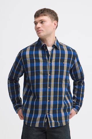 BLEND Regular fit Button Up Shirt 'BHCAI' in Blue: front