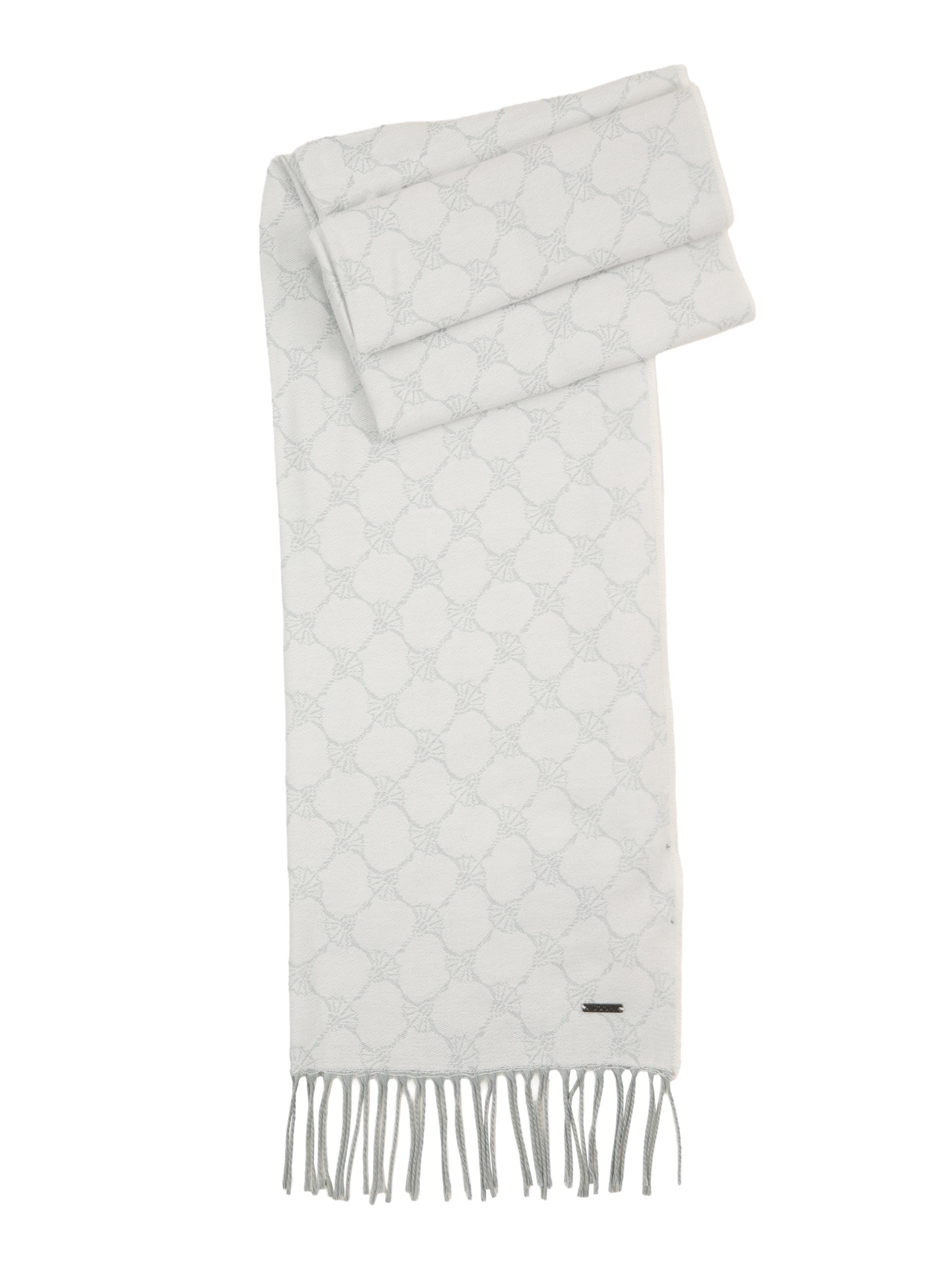 JOOP! Šal 'Fabio' | bela barva: sprednja stran