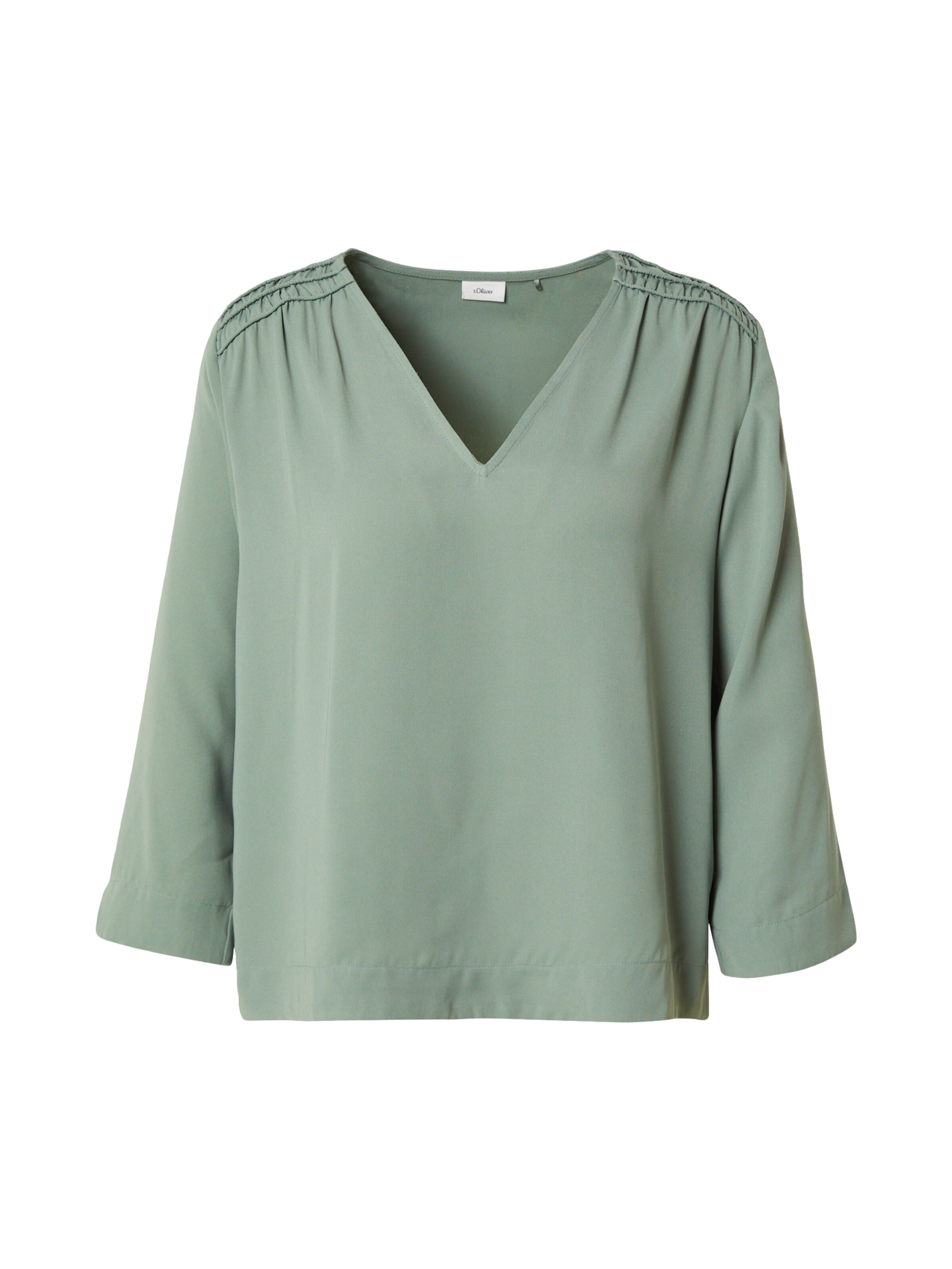 Chemisier s.Oliver BLACK LABEL en vert : devant