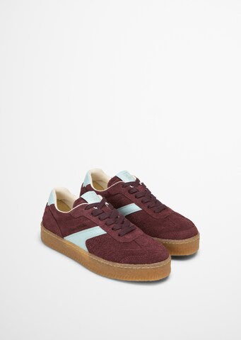 Marc O'Polo Sneakers laag in Rood