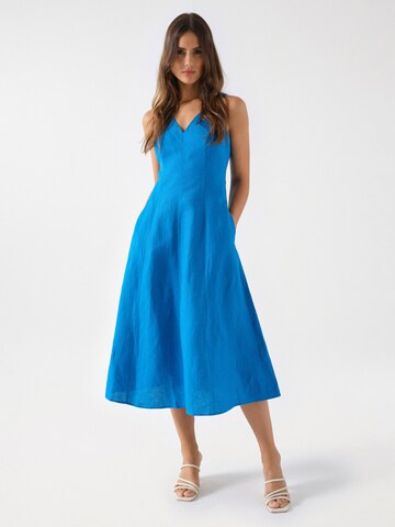 Salsa Jeans Jurk in Blauw