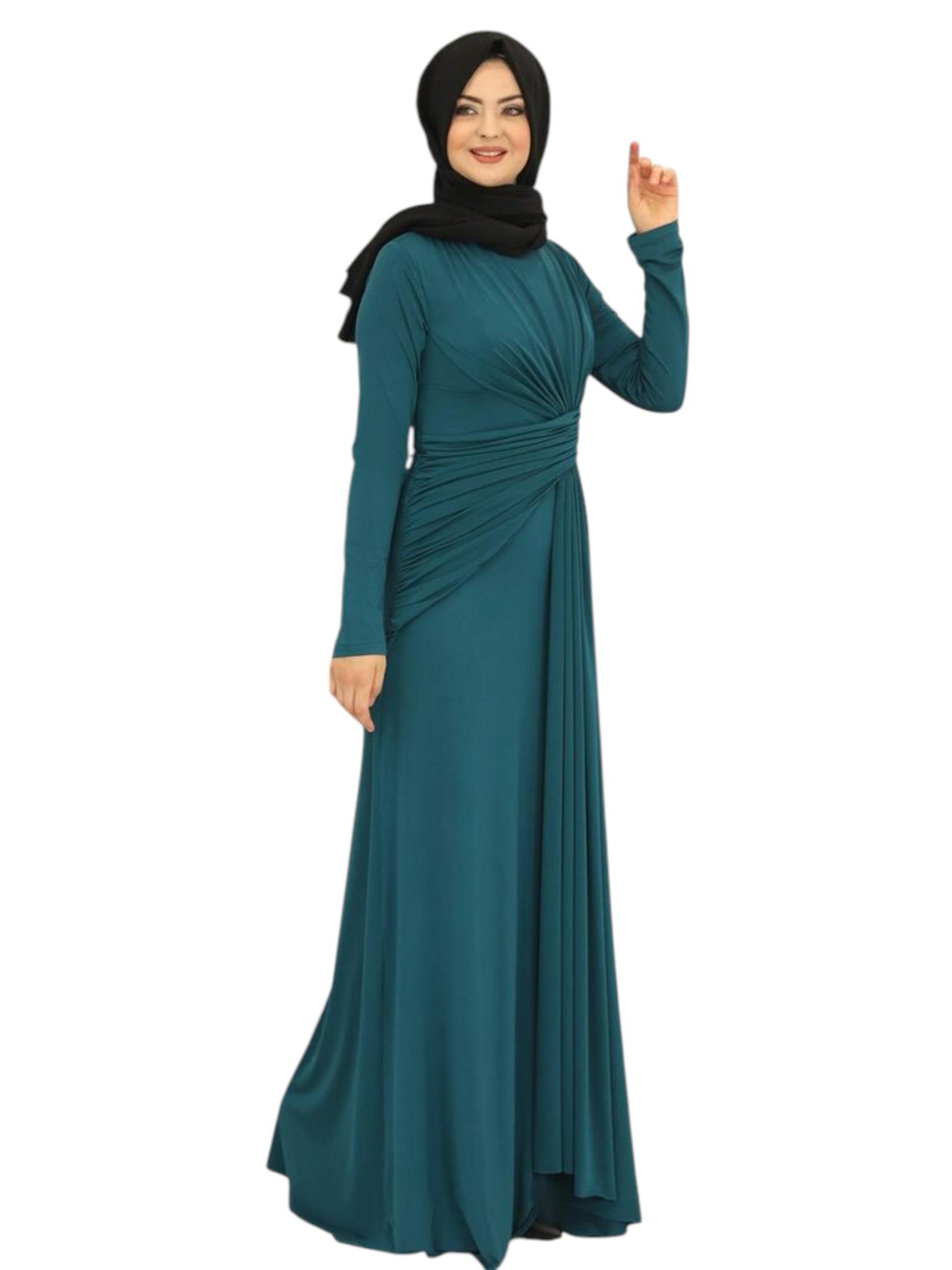 fashionshowcase - Vestido de noche 'FAVORI' en verde