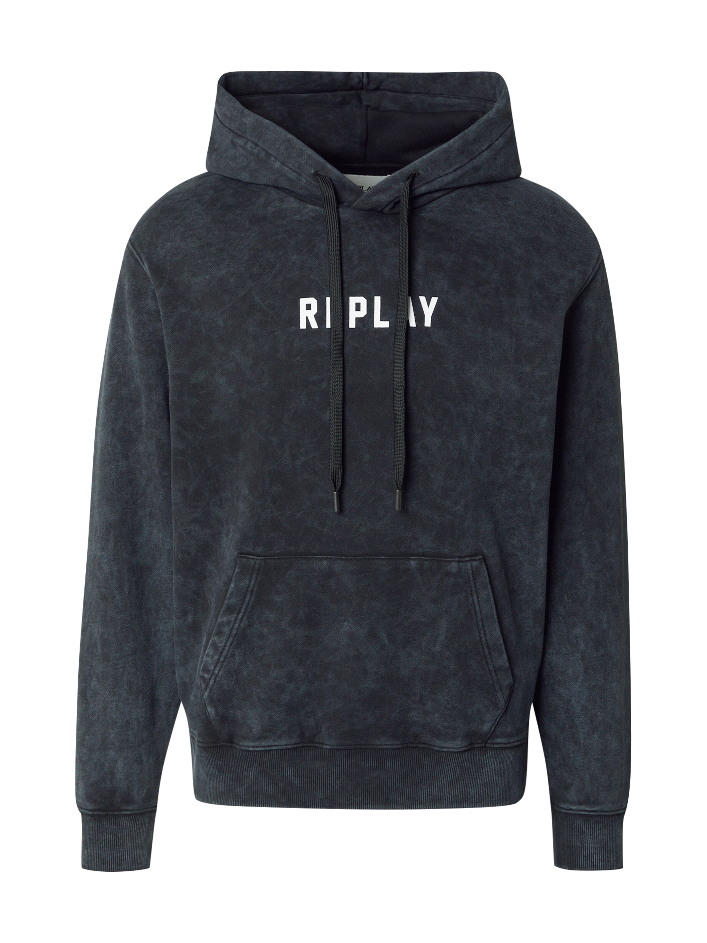 REPLAY Sweatshirt in Black: front